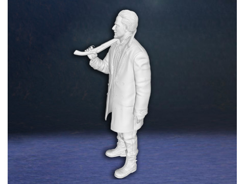 Negan Walking Dead Tv Series Zombie Rick Daryl Action Figures Custom 3D Print Model 3D 打印模型