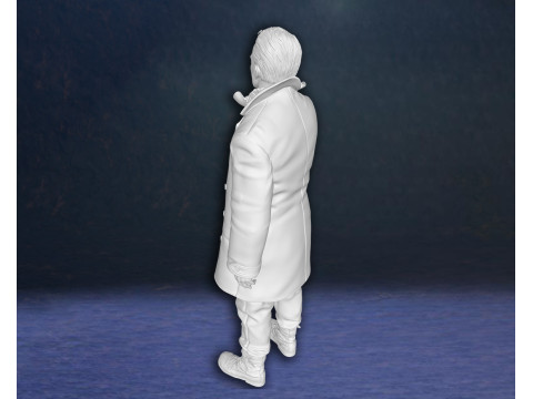 Negan Walking Dead Tv Series Zombie Rick Daryl Action Figures Custom 3D Print Model 3D 打印模型