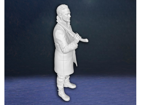 Negan Walking Dead Tv Series Zombie Rick Daryl Action Figures Custom 3D Print Model 3D 打印模型