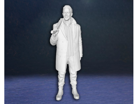 Negan Walking Dead Tv Series Zombie Rick Daryl Action Figures Custom 3D Print Model 3D 打印模型