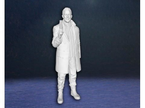 Negan Walking Dead Tv Series Zombie Rick Daryl Action Figures Custom 3D Print Model 3D 打印模型