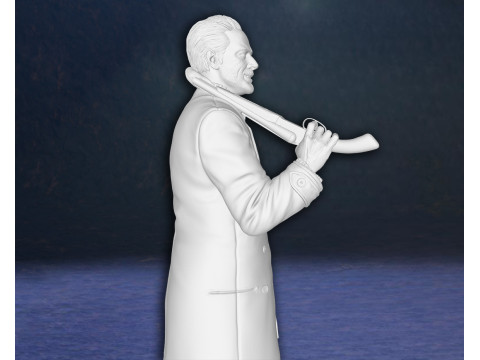 Negan Walking Dead Tv Series Zombie Rick Daryl Action Figures Custom 3D Print Model 3D 打印模型