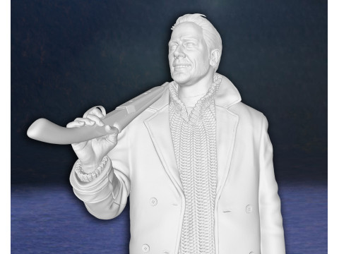 Negan Walking Dead Tv Series Zombie Rick Daryl Action Figures Custom 3D Print Model 3D 打印模型