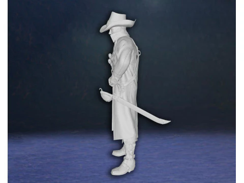 Figurines d'action Pirates, mod&egrave;le d'impression 3D personnalis&eacute; Modèles 3D en vedette