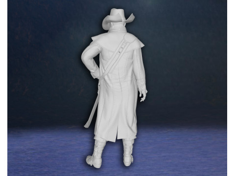 Pirates Action Figures Custom 3D Print Model Model Cetak 3D