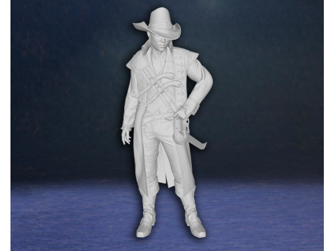 Pirates Action Figures Custom 3D Print Model Model Cetak 3D