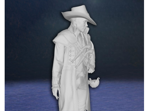 Pirates Action Figures Custom 3D Print Model Model Cetak 3D