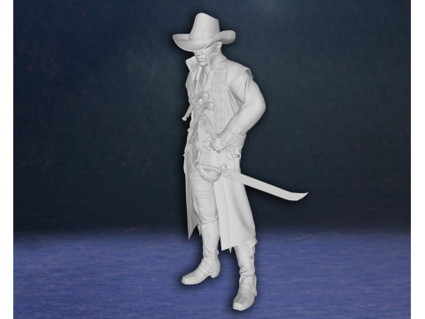 Pirates Action Figures Custom 3D Print Model Model Cetak 3D