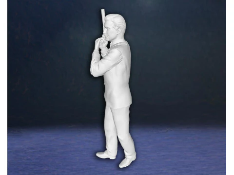 Modelo de impress&atilde;o 3D personalizado de figuras de a&ccedil;&atilde;o de James Bond Pierce Brosnan Modelo de Impressão 3D