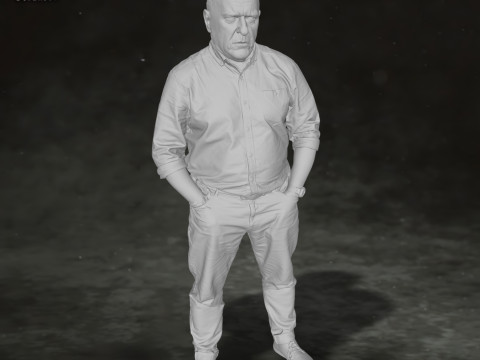 Breaking Bad Walter White Heisenberg Hank Action Figures Custom 3D Print Model 3D Принт Модель