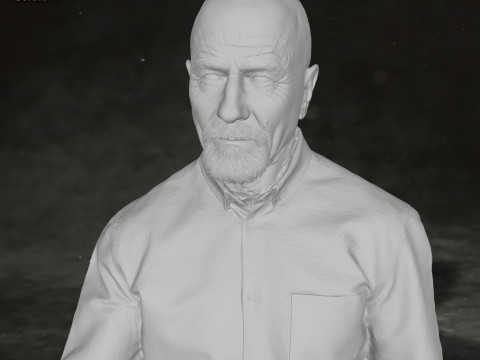 Breaking Bad Walter White Heisenberg Hank Action Figures Custom 3D Print Model 3D Принт Модель