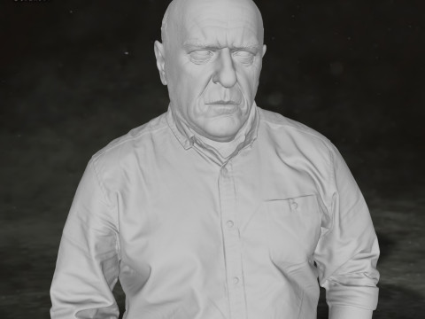 Breaking Bad Walter White Heisenberg Hank Action Figures Custom 3D Print Model 3D Принт Модель