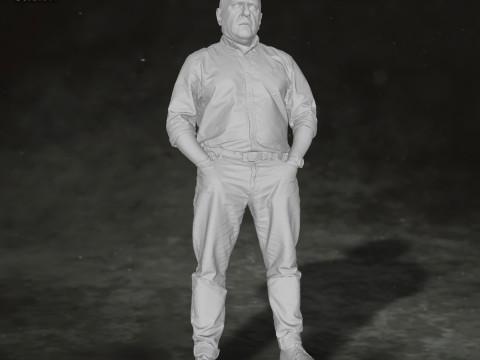 Breaking Bad Walter White Heisenberg Hank Action Figures Custom 3D Print Model 3D Принт Модель