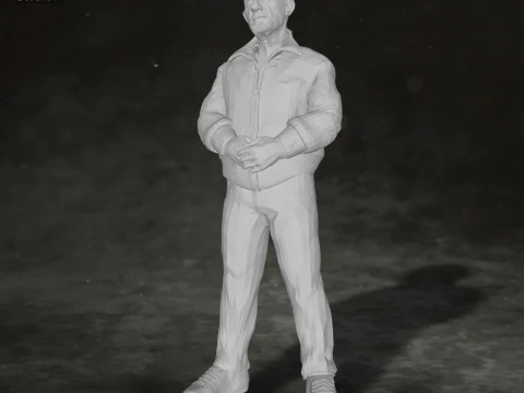 Breaking Bad Mike and Jesse Pinkman Action Figures Custom 3D Print Model 3D Print Model