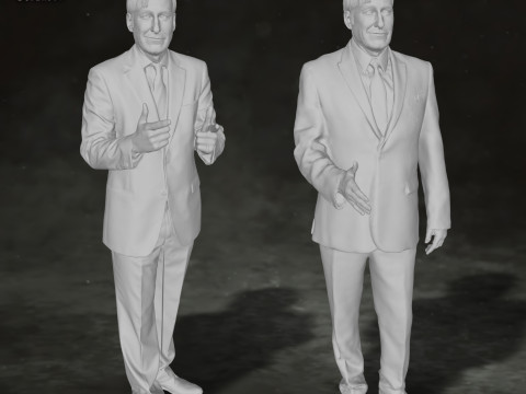 Breaking Bad Better Call Saul Saul Goodman Action Figures Custom 3D Print Model 3D Print Model