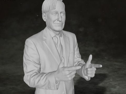 Breaking Bad Better Call Saul Saul Goodman Action Figures Custom 3D Print Model Modello di stampa 3D