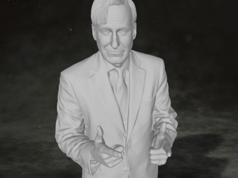 Breaking Bad Better Call Saul Saul Goodman Action Figures Custom 3D Print Model Modello di stampa 3D