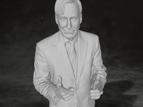 Breaking Bad Better Call Saul Saul Goodman Action Figures Custom 3D Print Model 3D Print Model