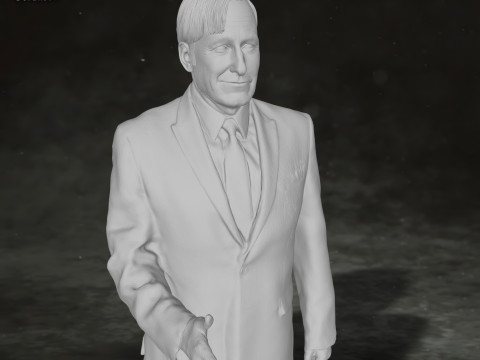 Breaking Bad Better Call Saul Saul Goodman Action Figures Custom 3D Print Model Modello di stampa 3D