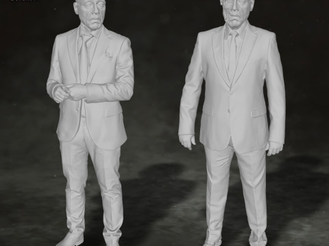Breaking Bad Gustavo Fring Gus Action Figures Custom 3D Print Model 3D Print Model