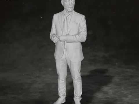 Breaking Bad Gustavo Fring Gus Figurines d'action Mod&egrave;le d'impression 3D personnalis&eacute; Modèles 3D en vedette
