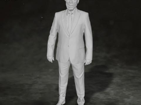 Breaking Bad Gustavo Fring Gus Action Figures Custom 3D Print Model Modello di stampa 3D