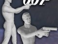 James Bond Roger Moore Action Figures Custom 3D Print Model 3D 打印模型