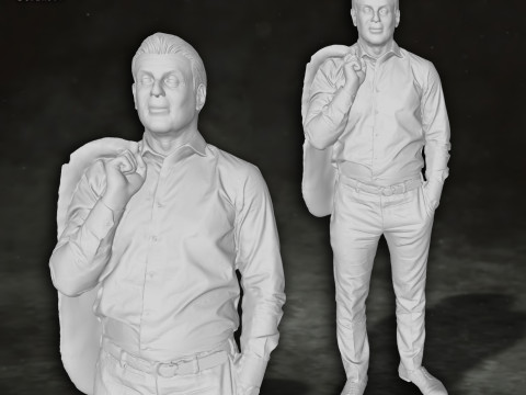 Sylvester Stallone King Legend Action Figures Custom 3D Print Model 3D Print Model
