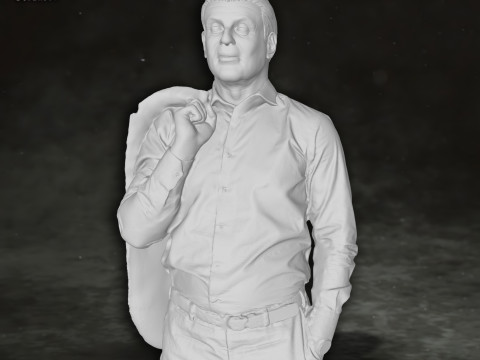 Sylvester Stallone King Legend Action Figures Custom 3D Print Model Modèles 3D en vedette