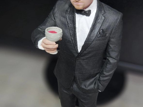 The Great Gatsby Leonardo Dicaprio Figure 3D Print Model 3D Принт Модель