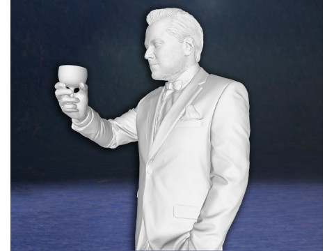 The Great Gatsby Leonardo Dicaprio Figure 3D Print Model 3D Принт Модель