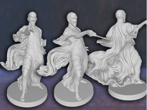 Harry Potter Lord Voldemort Action Figures Custom 3D Print Model 3D Print Model