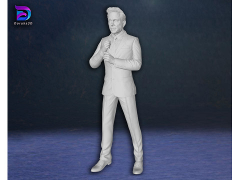 Tony Stark Iron Man Robert Downey Jr Action Figures Custom 3D Print Model 3D Print Model