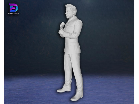 Tony Stark Iron Man Robert Downey Jr Action Figures Custom 3D Print Model 3D Print Model