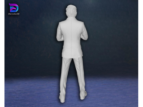 Tony Stark Iron Man Robert Downey Jr Action Figures Custom 3D Print Model 3D Print Model