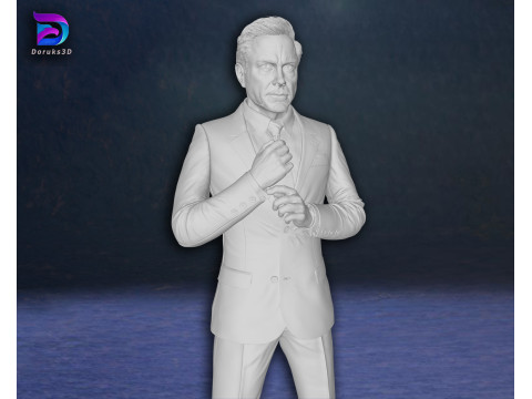 Tony Stark Iron Man Robert Downey Jr Action Figures Custom 3D Print Model 3D Print Model