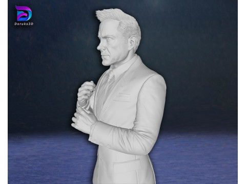 Tony Stark Iron Man Robert Downey Jr Action Figures Custom 3D Print Model 3D Print Model