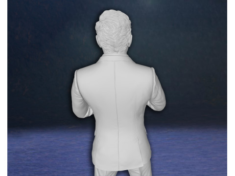 Tony Stark Iron Man Robert Downey Jr Action Figures Custom 3D Print Model 3D Print Model