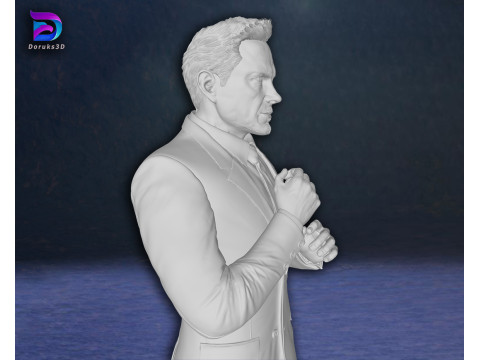 Tony Stark Iron Man Robert Downey Jr Action Figures Custom 3D Print Model 3D Print Model