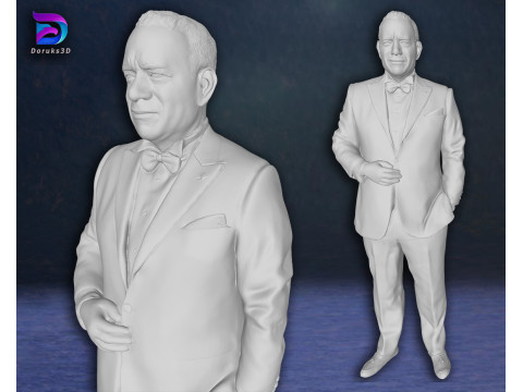 Tom Hanks Forrest Gump Action Figures 3D Print Model 3D Print Model