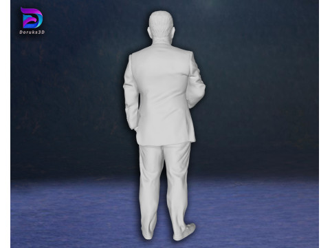 Tom Hanks Forrest Gump Action Figures 3D Print Model 3D 打印模型