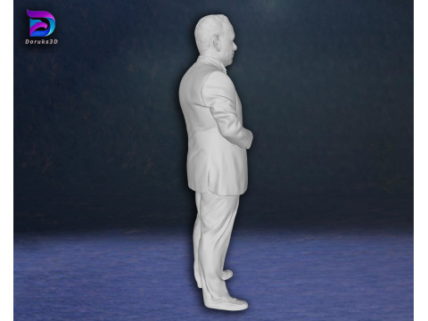 Tom Hanks Forrest Gump Action Figures 3D Print Model 3D 打印模型