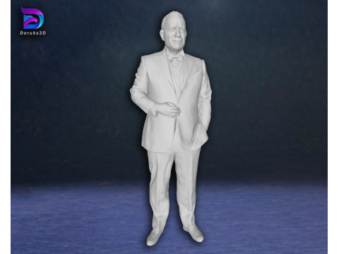 Tom Hanks Forrest Gump Action Figures 3D Print Model 3D 打印模型