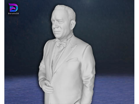 Tom Hanks Forrest Gump Action Figures 3D Print Model 3D 打印模型