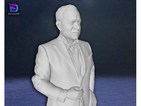 Tom Hanks Forrest Gump Action Figures 3D Print Model 3D 打印模型