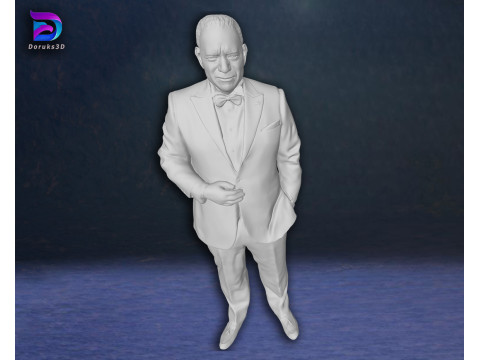Tom Hanks Forrest Gump Action Figures 3D Print Model 3D 打印模型