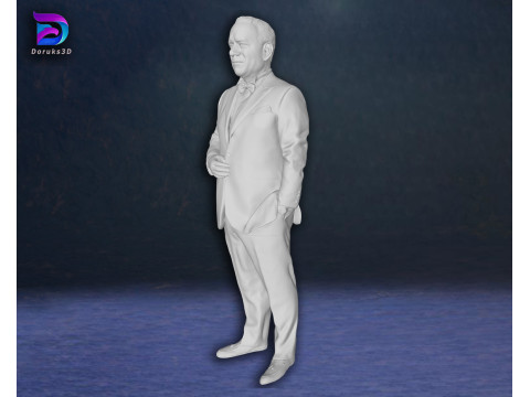 Tom Hanks Forrest Gump Action Figures 3D Print Model 3D 打印模型