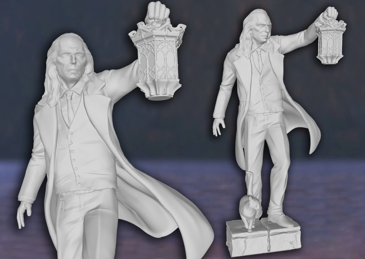 Harry Potter Argus Filch Action Figures Custom 3D Print Model 3D Print Model .c4d .max .obj .3ds .fbx .stl .blend 