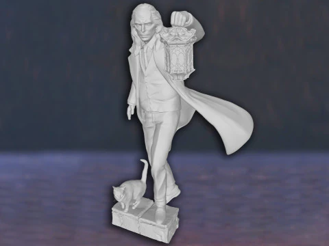 Harry Potter Argus Filch Action Figures Custom 3D Print Model 3D Print Model