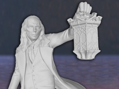 Harry Potter Argus Filch Action Figures Custom 3D Print Model 3Dプリントモデル